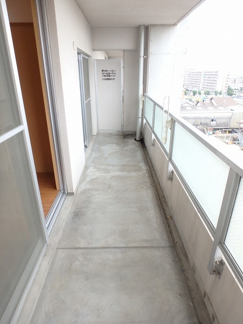 グラントープ道頓堀 ベランダ