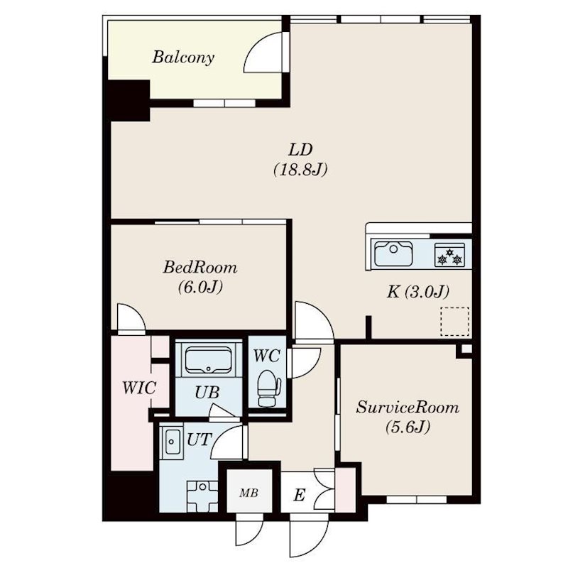 S-RESIDENCE伊都Attirant 間取り