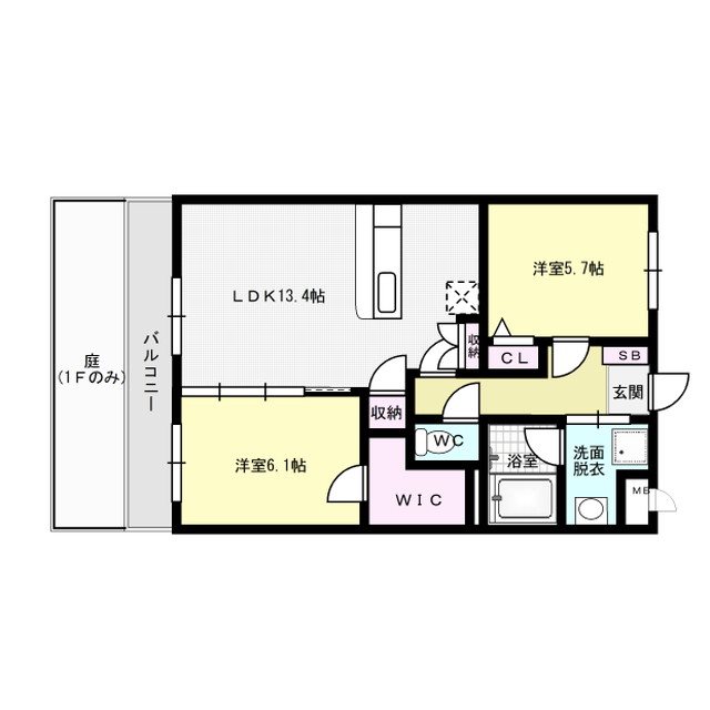 TOWAⅡ 間取り図