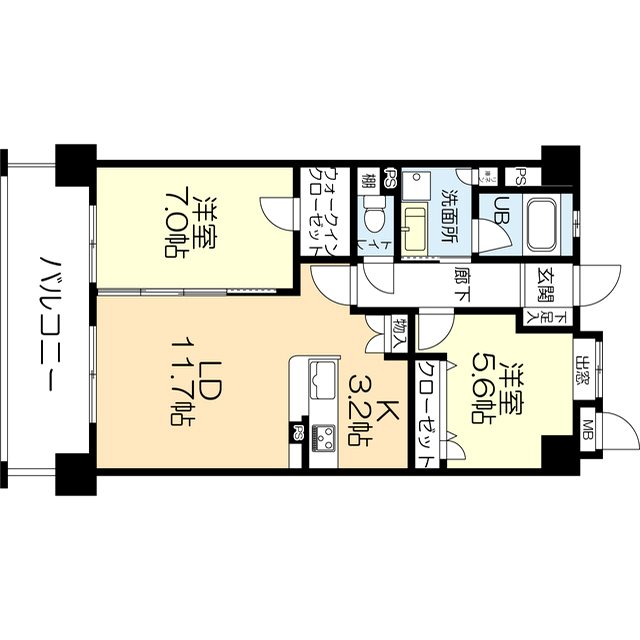 アプリークス百道浜 間取り
