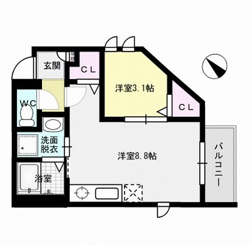 REGALEST次郎丸Ⅱ 間取り