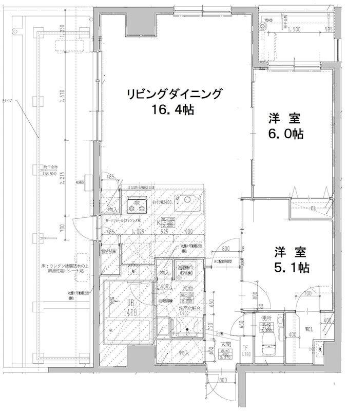 プライマル福岡平尾 間取り