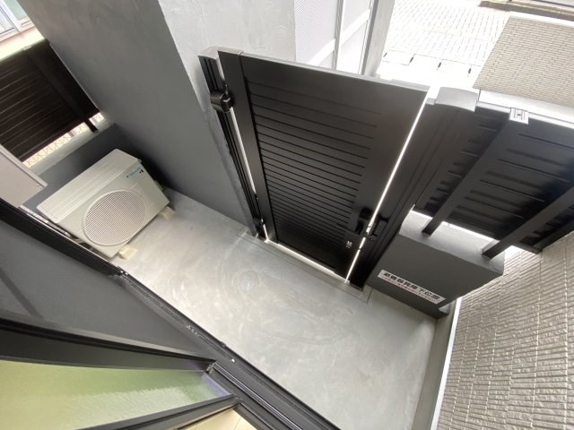 写真は同型タイプ La Pace 博多南 ベランダ