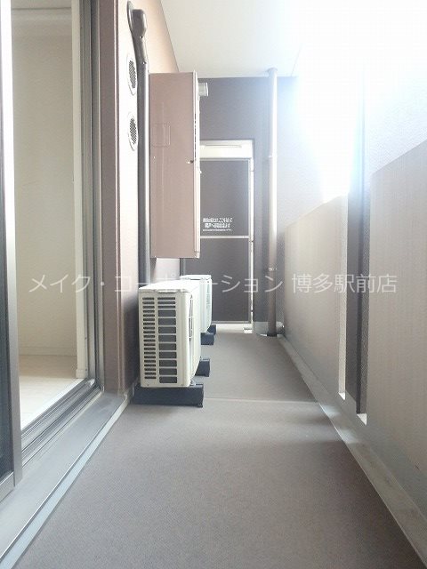 リーブル博多駅前 ベランダ