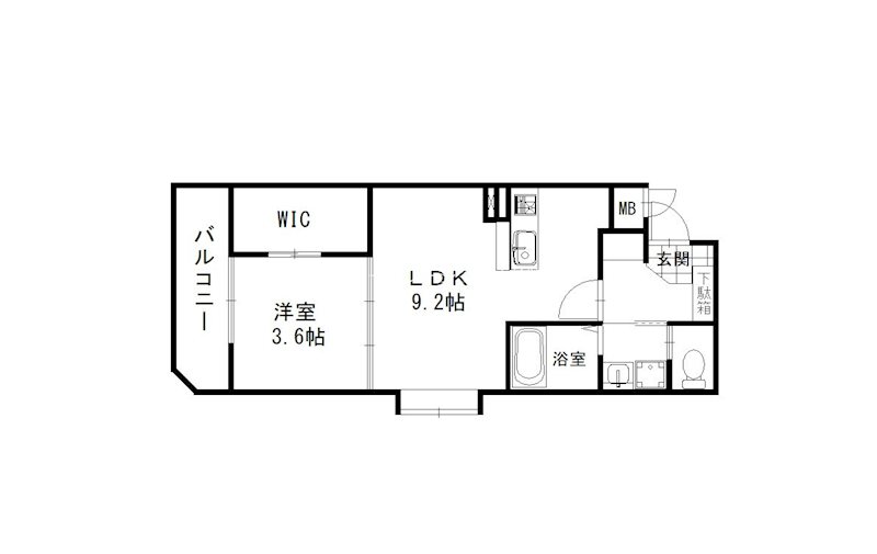 ラ・ピスタ 間取り図