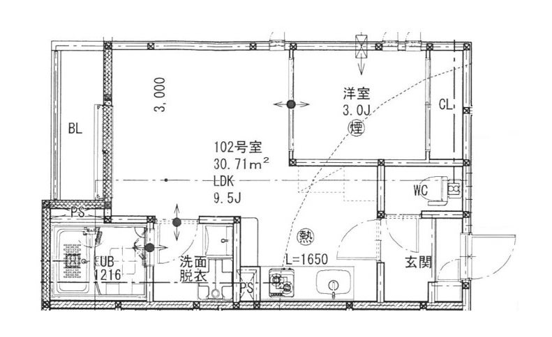 GRANDTIC　T.One 間取り