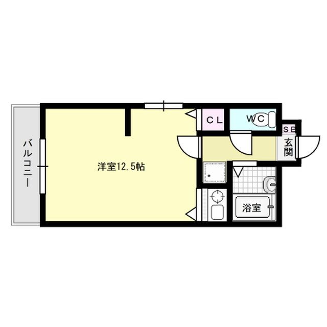 間取り ホルトハイム春日 間取り図