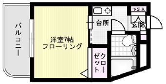 ドミ・エスポワール博多南 間取り