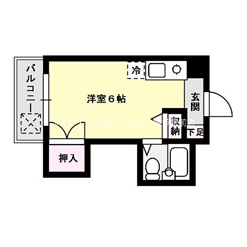 エルビス警固 間取り