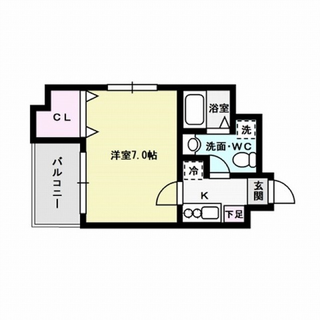 アイセレブ大博通り 間取り