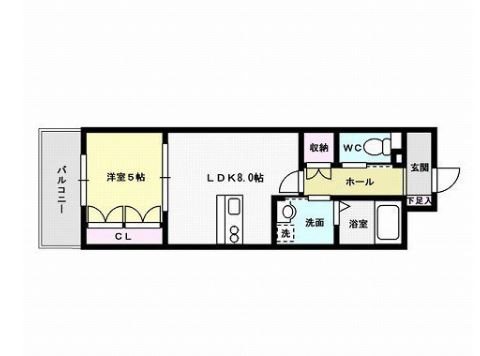サンロージュ姪浜～ネット無料～ 間取り