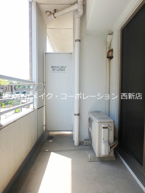 サンロージュ姪浜～ネット無料～ ベランダ