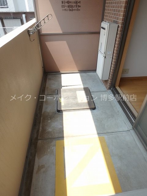 ヴォーヌンク祇園 ベランダ