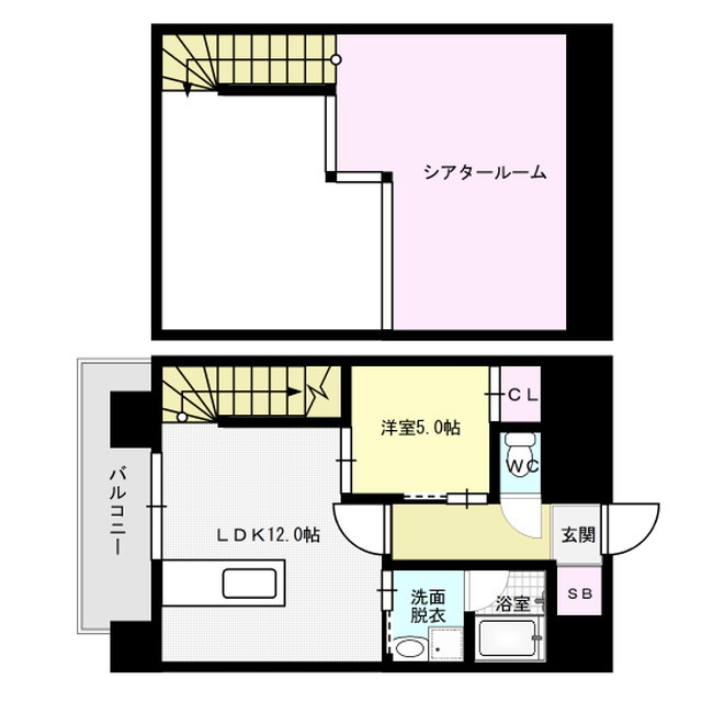 プライムアーバン博多東  間取り