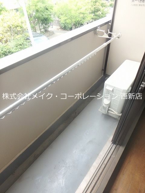 ウェステリア歯科大前 ベランダ