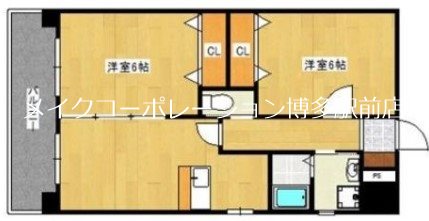 サンヴィクトワール 間取り