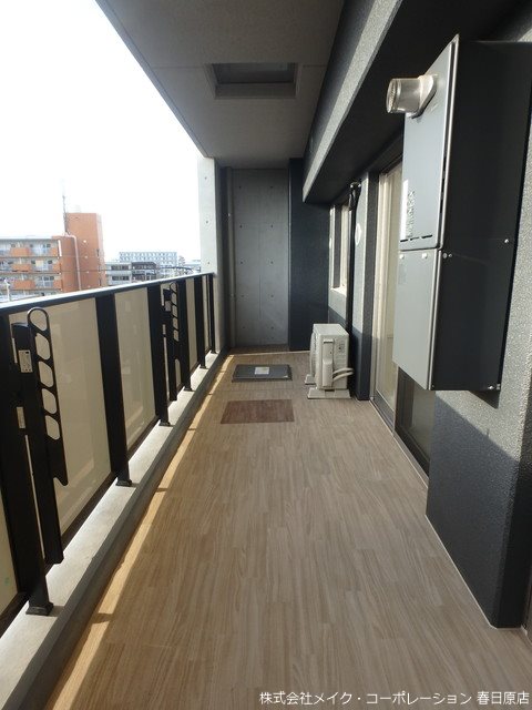 写真は同型タイプ Quintet Minami Fukuoka ベランダ