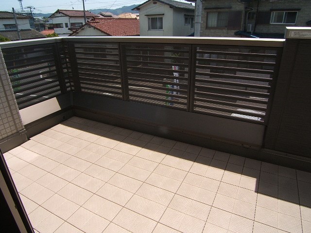 平田台 江藤邸 ベランダ