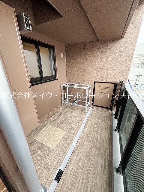 レーベン福岡天神ONETOWER ベランダ