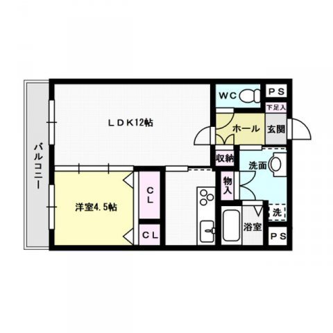 荒江四ツ角ビル 間取り