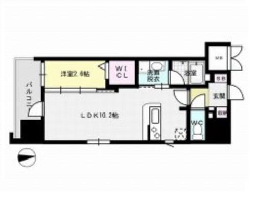 ネストピア藤崎駅前～ネット無料～ 間取り