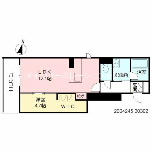 Ville Village大名 間取り