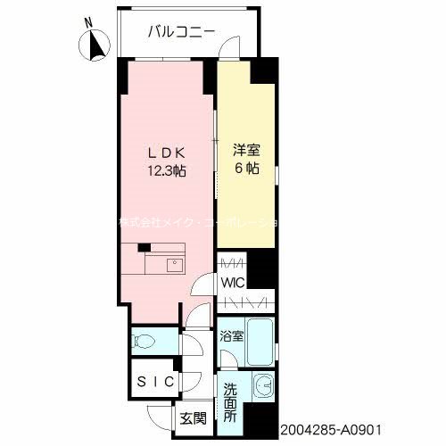 シャーメゾン・ド・ジョワ 間取り