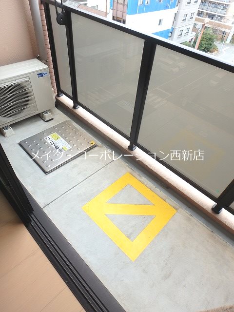 パナムコート室見 ベランダ