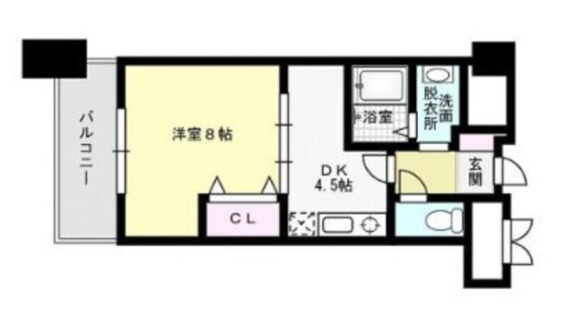 RJR姪浜～ネット無料～ 間取り