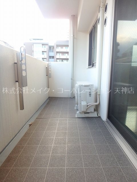 エーデル大濠 ベランダ