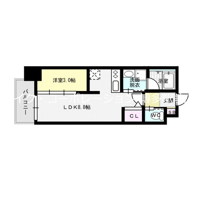 アヴァンティ祇園 間取り