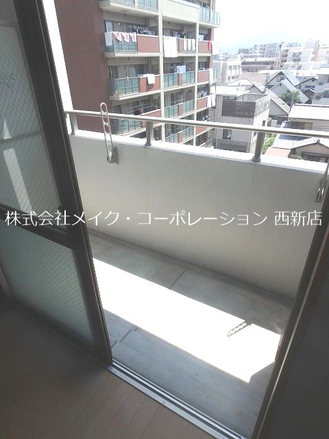 シャローム室見 ベランダ