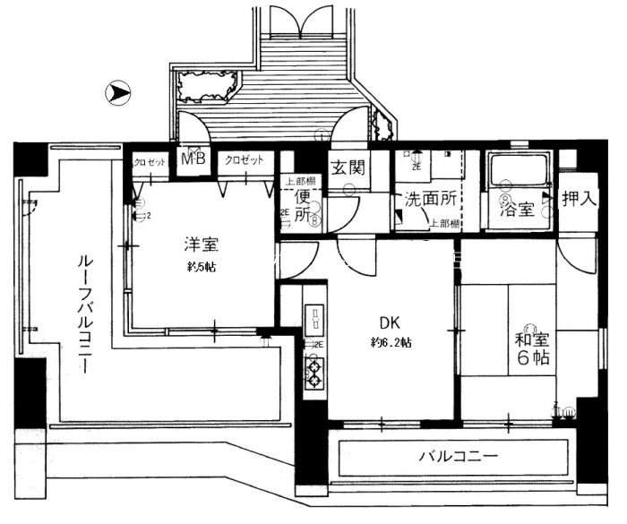 ダイナコート大濠公園Ⅱ 間取り