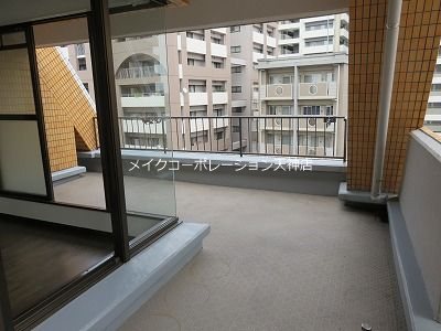 ダイナコート大濠公園Ⅱ ベランダ