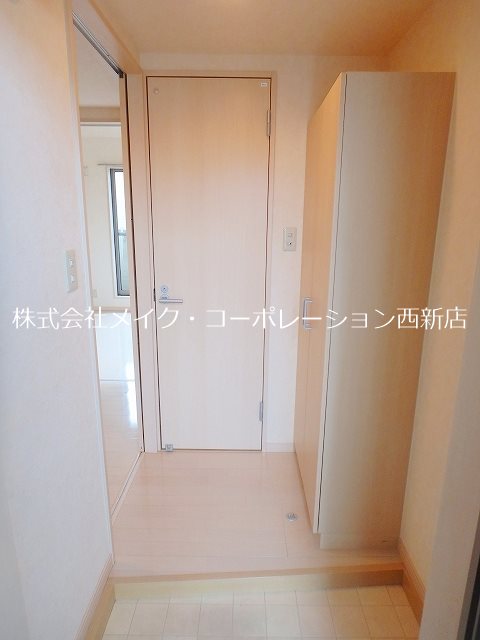 アルファーレ姪浜駅南 玄関