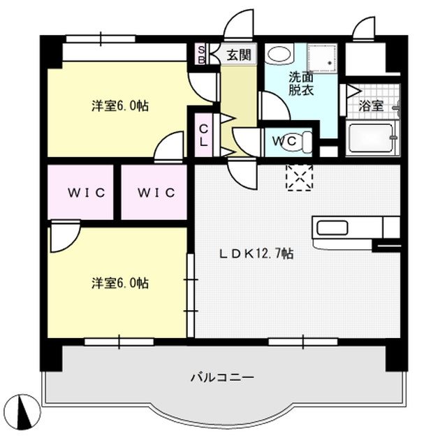 レブリアント板付(旧スタンドリバー板付 ) 間取り図