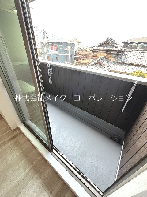 ヴィラ・ミモザ～ネット無料～ ベランダ