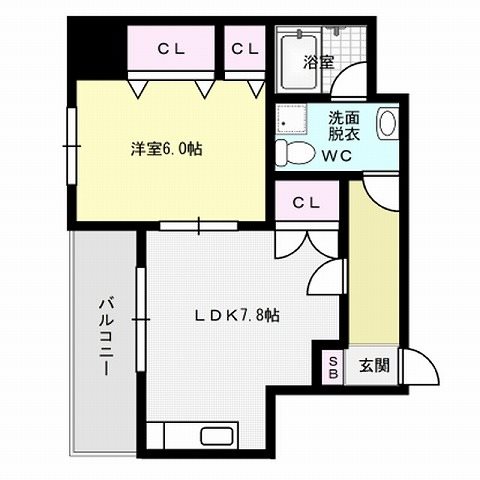 エフパルク県庁前  間取り
