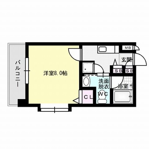 ピュアドームラシュールイン博多 間取り