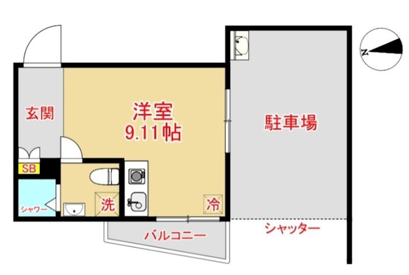 ガレット藤崎南 間取り