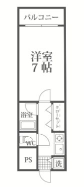 荒江四ツ角ビル  間取り