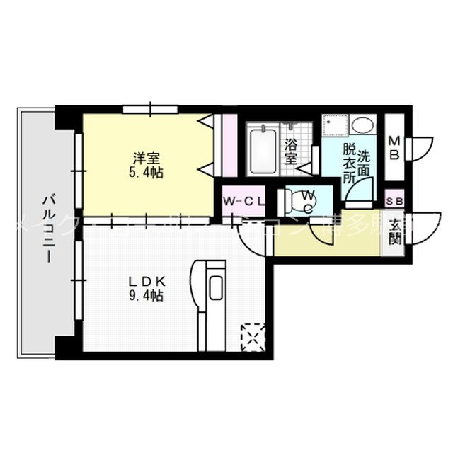 アルティメゾン博多 間取り