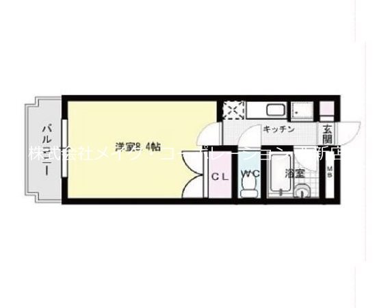 クオリス城西 間取り