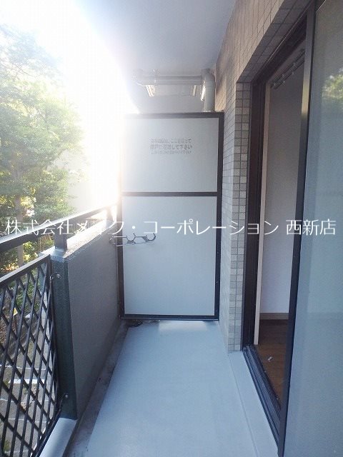 シャインシティ百道 ベランダ