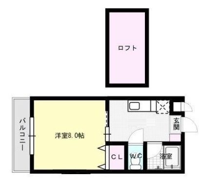 アルアー別府駅 間取り