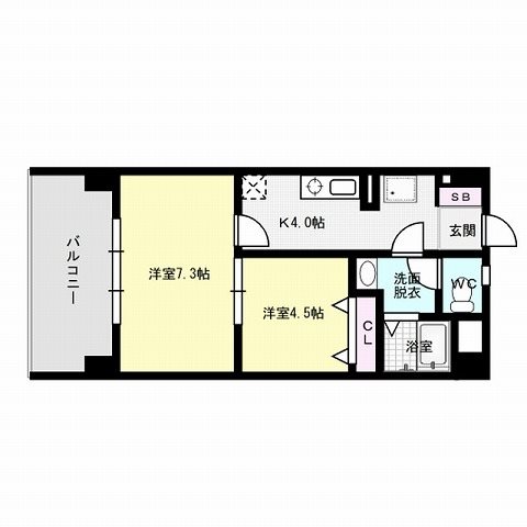 アリエス姪浜駅南 間取り