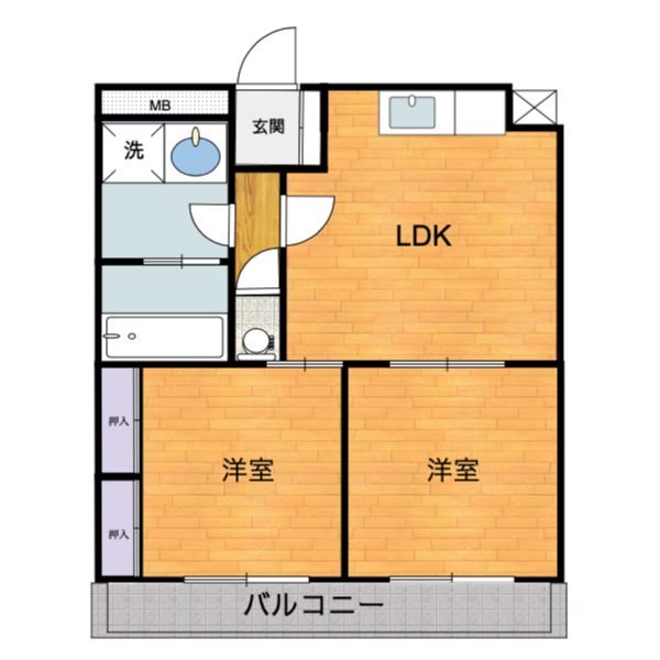 プレジュール99 間取り