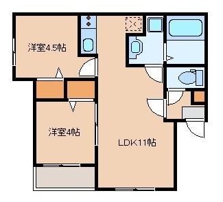 デプレNOB博多駅南 間取り