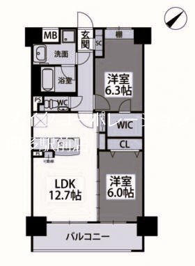 アンドルーツ駅東 間取り
