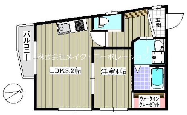 エリーナ野芥駅前 間取り